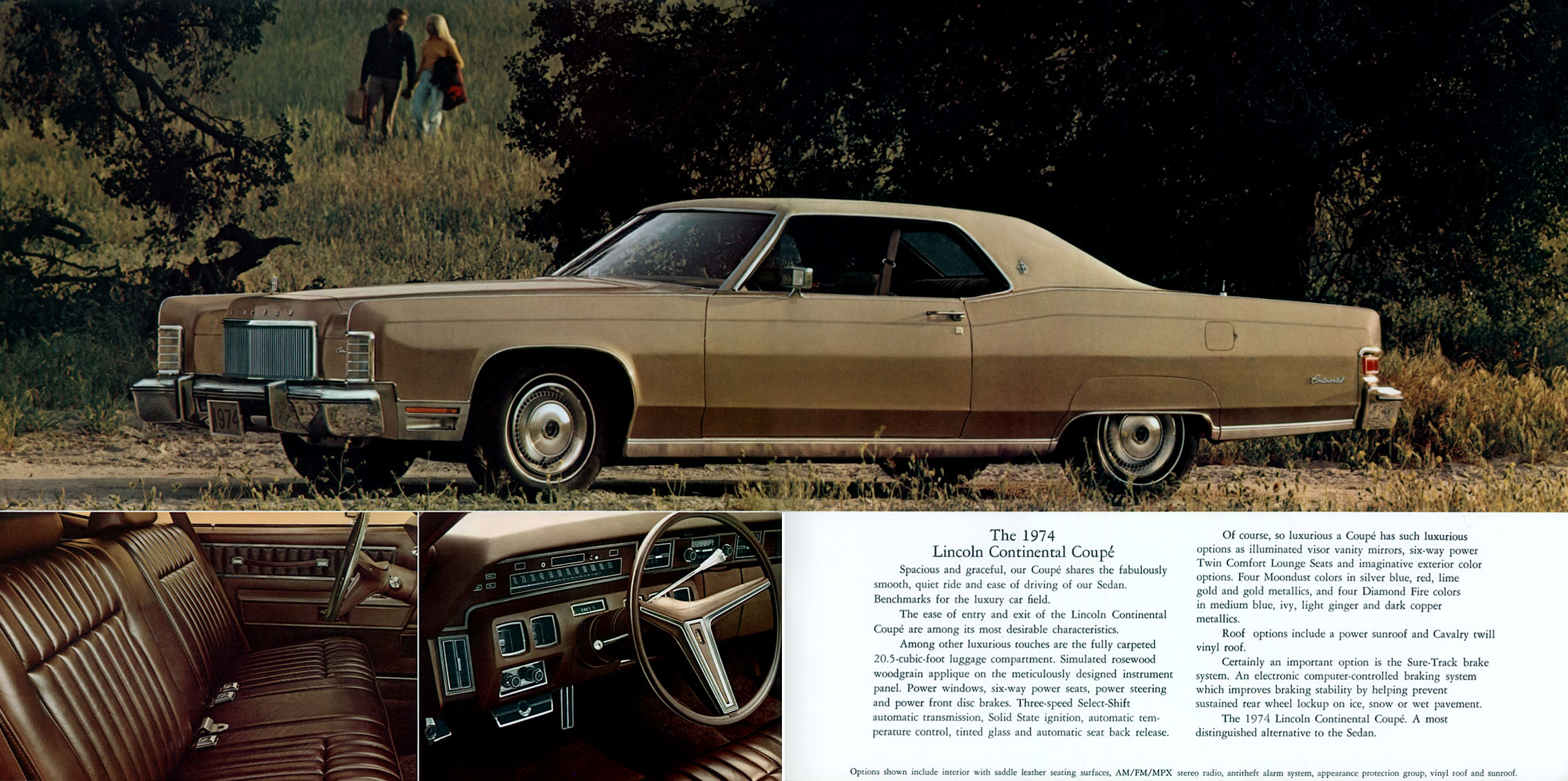 1974 Lincoln Continental Brochure Page 4